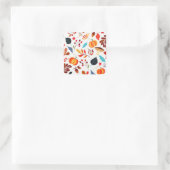 Ernteaufkleber Quadratischer Aufkleber (Tasche)