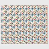 Ernteblüte Geschenkpapier (Flach)