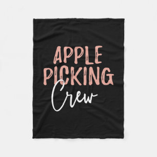 Erntecrew Apfel Pflück Outfit Apfel Pflück Saison Fleecedecke
