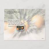 Erntedank 1 feiertagspostkarte (Rückseite)