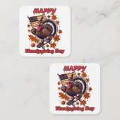 Erntedank 2023 quadratische visitenkarte (Vorne/Hinten)