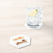 Erntedank 2025, der Familie dankbar ist für meinen Untersetzer (Vor Ort)