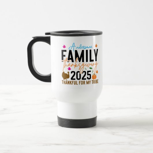 Erntedank 2025 | Editable Türkei Reisebecher (Links)