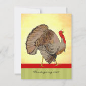 Erntedank Abendessen Einladung (Rückseite)