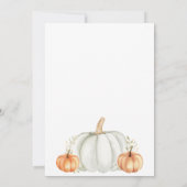 Erntedank Abendessen Einladung (Rückseite)