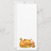 Erntedank Abendessen Einladung (Rückseite)