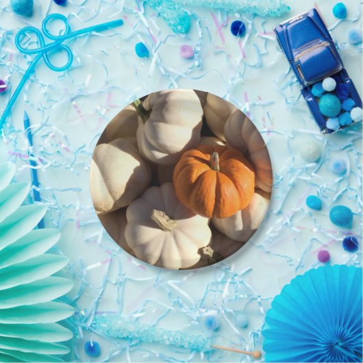 Erntedank-Abendessen-Kürbis-Ernte Pappteller (Party)