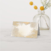 Erntedank Abendessen Vögel Sonnenblumen Herbst Her Platzkarte (Rückseite)