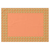 Erntedank abstrakter Blätter Tischdecke (Vorderseite (Horizontal))