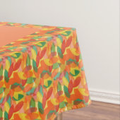 Erntedank abstrakter Blätter Tischdecke (Beispiel)