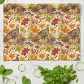 Erntedank Abundance Geschirrtuch (Gefaltet)