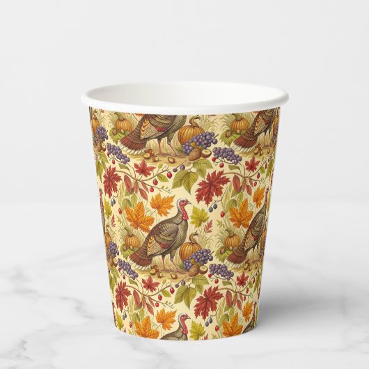 Erntedank Abundance Pappbecher (Rückseite)