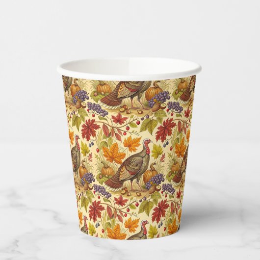 Erntedank Abundance Pappbecher (Links)