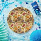 Erntedank Abundance Pappteller (Party)