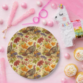 Erntedank Abundance Pappteller (Party)