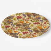 Erntedank Abundance Pappteller (Schrägansicht)