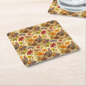 Erntedank Abundance Rechteckiger Pappuntersetzer (angewinkelt)