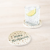 Erntedank Acorns Getränkeuntersetzer (Seite)