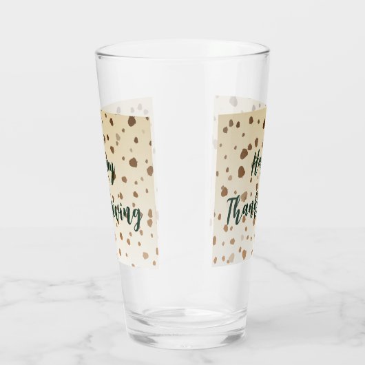 Erntedank Acorns Glas (Rechts)