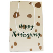 Erntedank Acorns Mittlere Geschenktüte (Vorderseite)