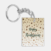 Erntedank Acorns Schlüsselanhänger (Vorderseite links)