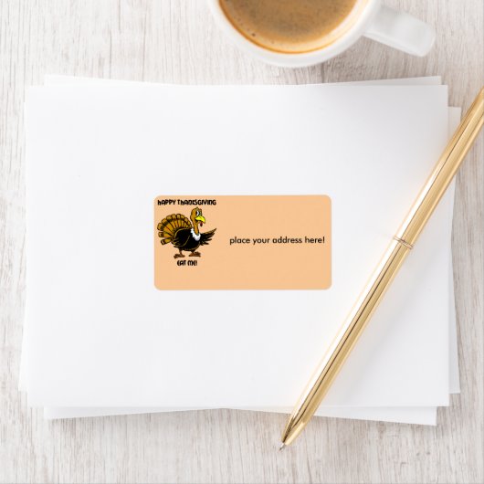 Erntedank Adressaufkleber (Insitu)