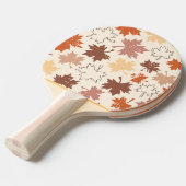 Erntedank Ahornblatt Herbst natürliche Gestaltung Tischtennis Schläger (Vorderseite)