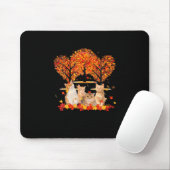 Erntedank Ahornkatzenkätzchen Form Baumleder Mousepad (Mit Mouse)