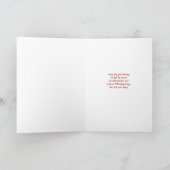 Erntedank-Ahornleaf-Karte Feiertagskarte (Innenseite)