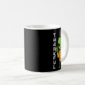 Erntedank Alien Dankend Funny Fall Space Männer B Kaffeetasse (VorderseiteRechts)