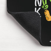 Erntedank Alien Dankend Funny Fall Space Männer B Mousepad (Ecke)