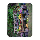 Erntedank an der Parkbank Magnet (Vertikal)