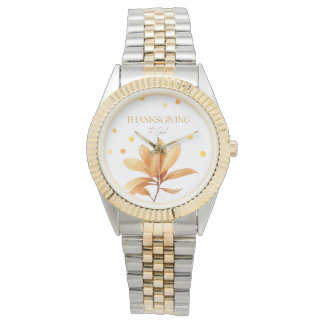 Erntedank an Gott Armbanduhr