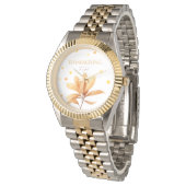 Erntedank an Gott Armbanduhr (Schrägansicht)