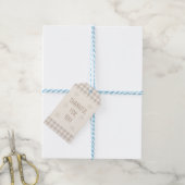 Erntedank-Anhänger-Geschenk-Etikett Geschenkanhänger (Mit Garn)