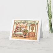 Erntedank Antiquitätengeschäft Karte (Vorderseite)