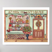 Erntedank Antiquitätenladen Poster (Vorne)