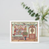 Erntedank Antiquitätenladen Postkarte (Stehend Vorderseite)