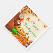 Erntedank Apple Pie Serviette (Ecke)