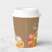 Erntedank Ash Pappbecher (Rechts)