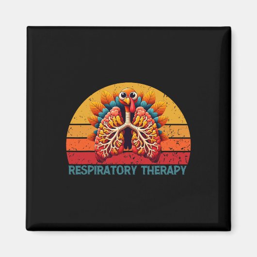 Erntedank Atemtherapie Vintag Fall Autu Magnet (Vorne)