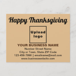 Erntedank aus der Wirtschaft Gruß auf Light Brown Postkarte