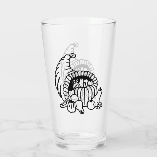 ERNTEDANK AUTUMN HARVEST GLAS (Rückseite)