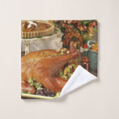 Erntedank Badhandtuch Set (Waschlappen)