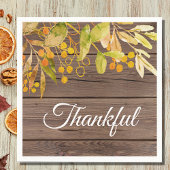 Erntedank Barnwood Napkins Serviette