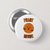 Erntedank Basketball-Festmodus Button (Vorne & Hinten)