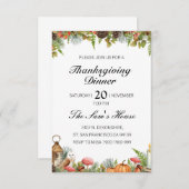 Erntedank Begleitkarte (Vorne/Hinten)