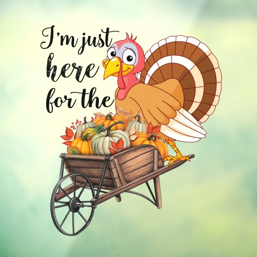 Erntedank Beliebte schöne Herbstkollektion Fensteraufkleber (Blatt 3)