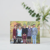 Erntedank Benutzerdefinierte Postkarte - Bild hinz (Stehend Vorderseite)