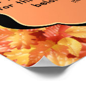 Erntedank Bibel Vers Poster 1 dieser 5:1618 NLT (Ecke)